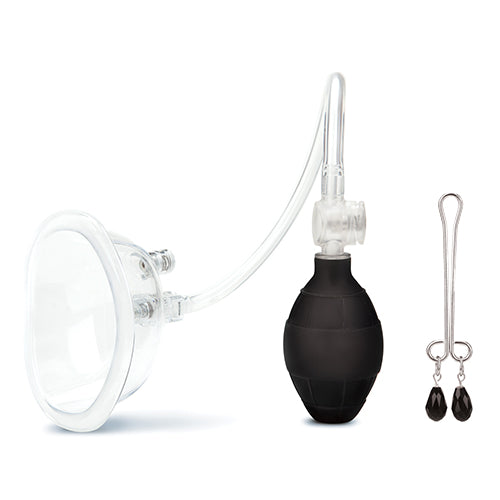 LUX FETISH PUSSY PUMP (CLIT CLAMP INCLUDED) - ELLF5212