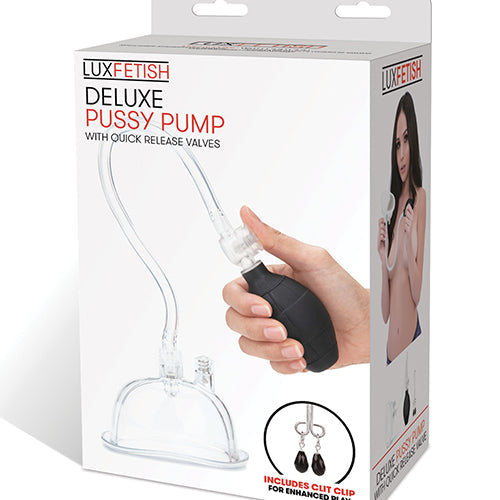 LUX FETISH PUSSY PUMP (CLIT CLAMP INCLUDED) - ELLF5212