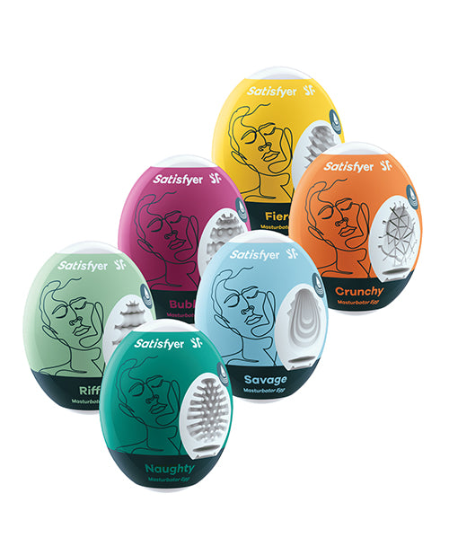 SATISFYER MASTURBATOR EGG 6PC SET (NET) - EIS01814
