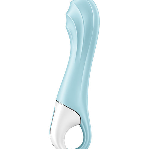 SATISFYER AIR PUMP VIBRATOR 5+ BLUE (NET) - EIS38544