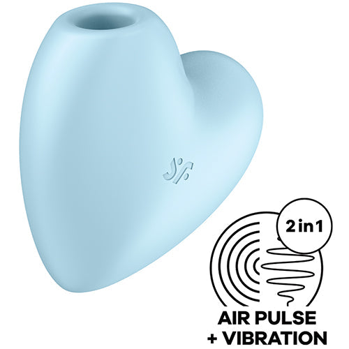 SATISFYER CUTIE HEART BLUE (NET) - EIS51598
