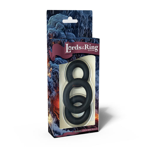 LORD OF THE COCK RINGS ELENDIL 3 PACK - FRRING014038