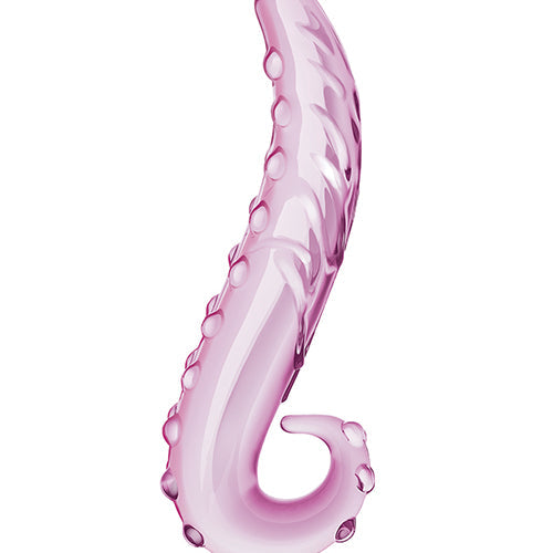 GLAS 6 LICK-IT GLASS DILDO " - ELGLAS158