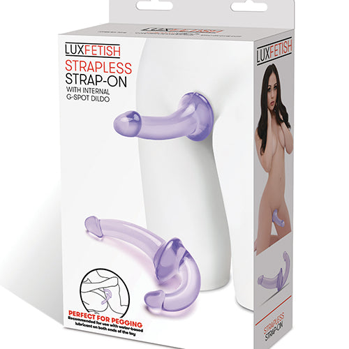 LUX FETISH STRAPLESS STRAP-ON - ELLF1377