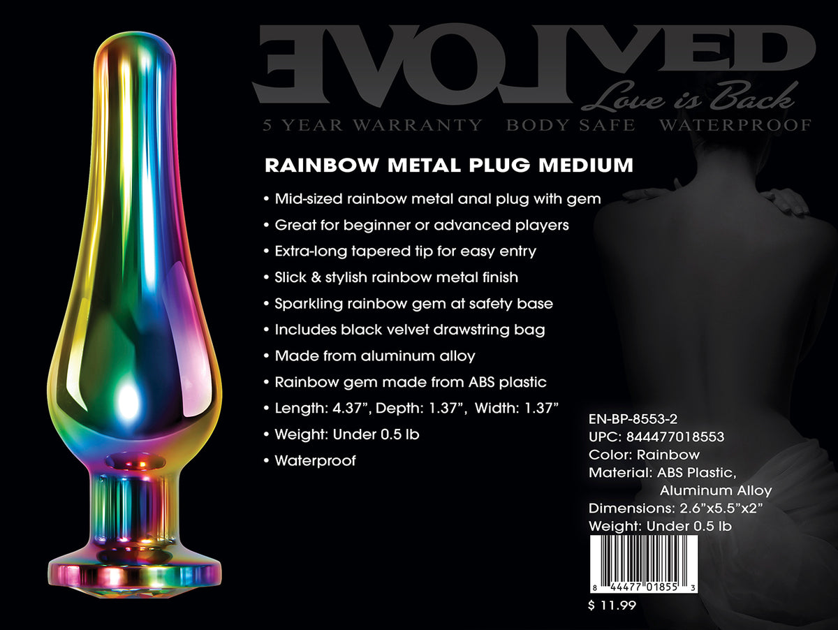 RAINBOW METAL PLUG MEDIUM - ENBP85532