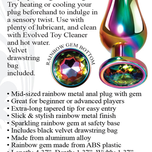RAINBOW METAL PLUG MEDIUM - ENBP85532