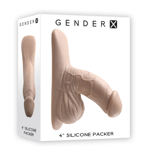 GENDER X 4IN SILICONE PACKER LIGHT - ENGXPK09692