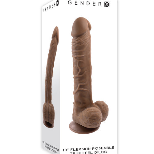 10 IN POSEABLE FLEXSKIN TRUE FEEL DARK - ENGXDD37312
