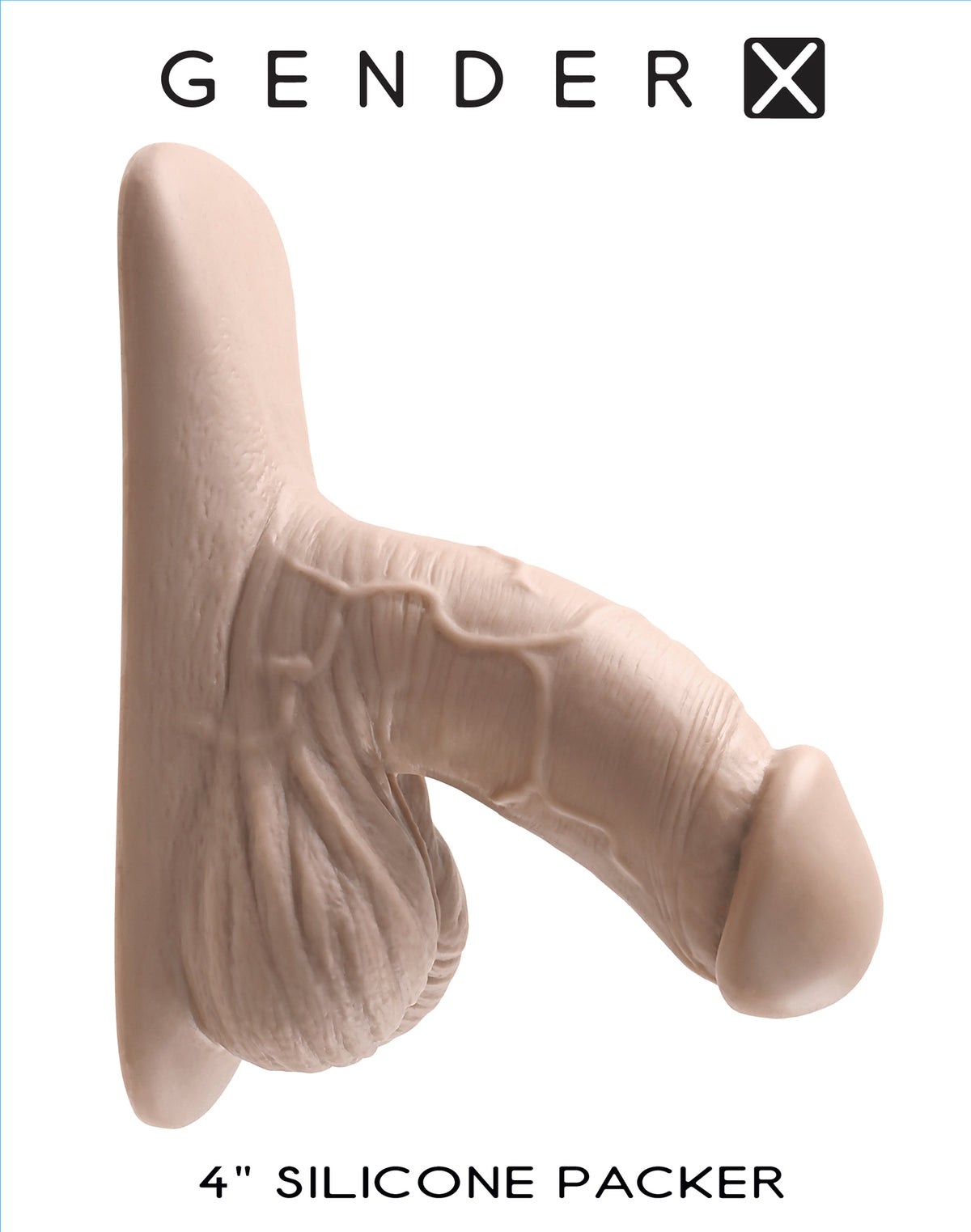 GENDER X 4IN SILICONE PACKER LIGHT - ENGXPK09692
