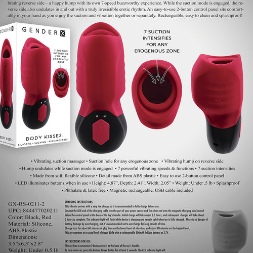 GENDER X BODY KISSES - ENGXRS02112