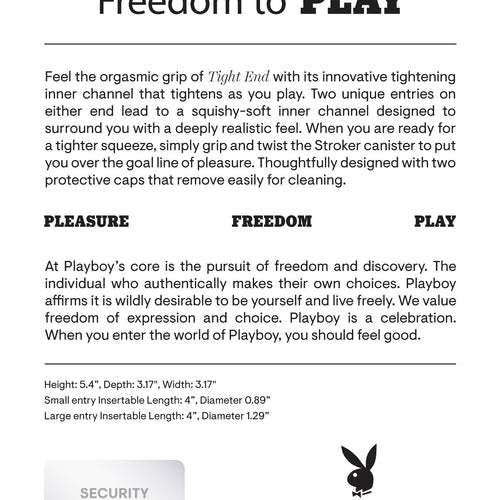 PLAYBOY TIGHT END - ENPBMS46602