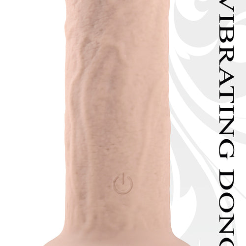 EVOLVED 7IN GIRTHY VIBRATING DONG LIGHT - ENRD27342
