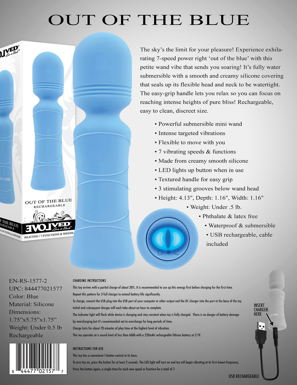 EVOLVED OUT OF THE BLUE - ENRS15772
