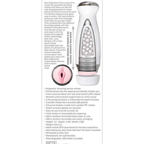 ZERO TOLERANCE THE THRUSTING STROKER - ENZERS55832