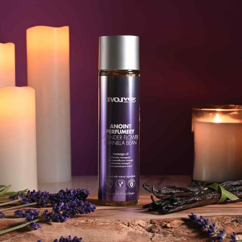 ANOINT PERFUMERY LAVENDER FLOWER & VANILLA MASSAGE OIL - ENLQ44312
