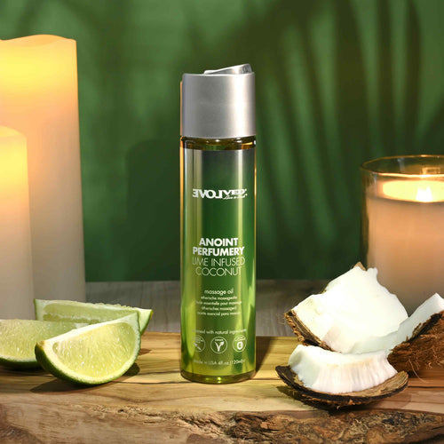 ANOINT PERFUMERY LIME INFUSED COCONUT MASSAGE OIL - ENLQ44482