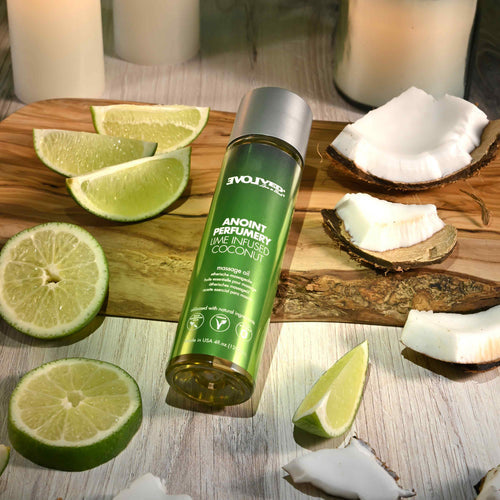 ANOINT PERFUMERY LIME INFUSED COCONUT MASSAGE OIL - ENLQ44482