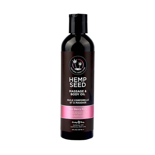 Earthly Body Hemp Seed Massage & Body Oil-Pinkfoxxx