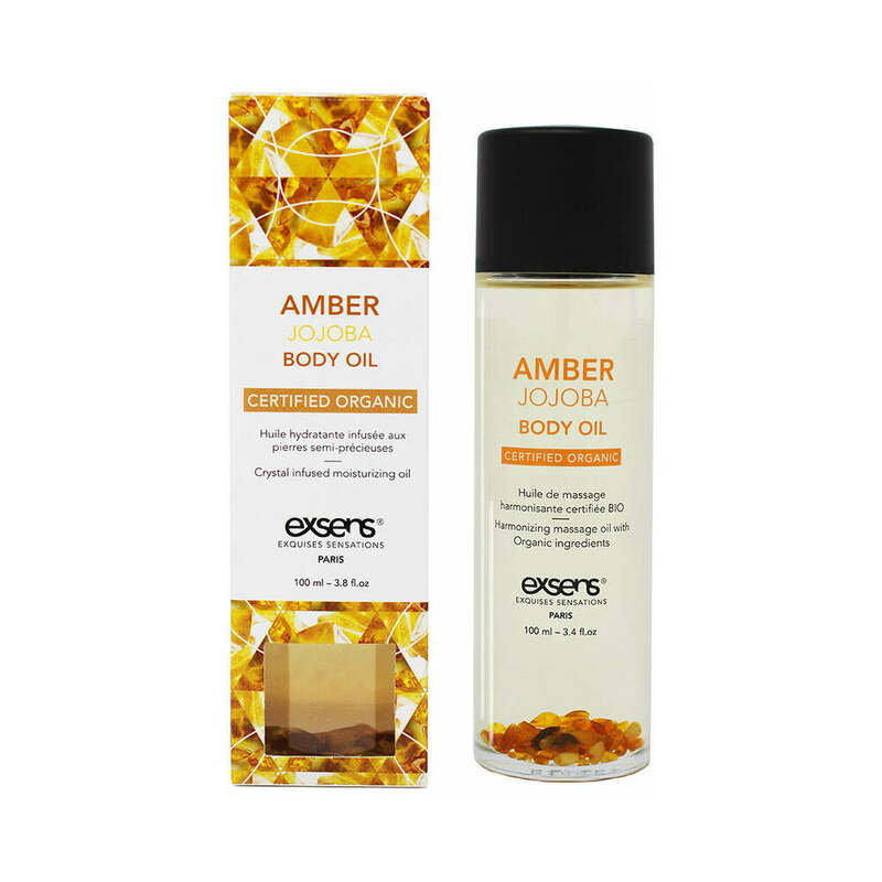 Exsens Body Oil Amber Jojoba 3.4 oz.-Pinkfoxxx