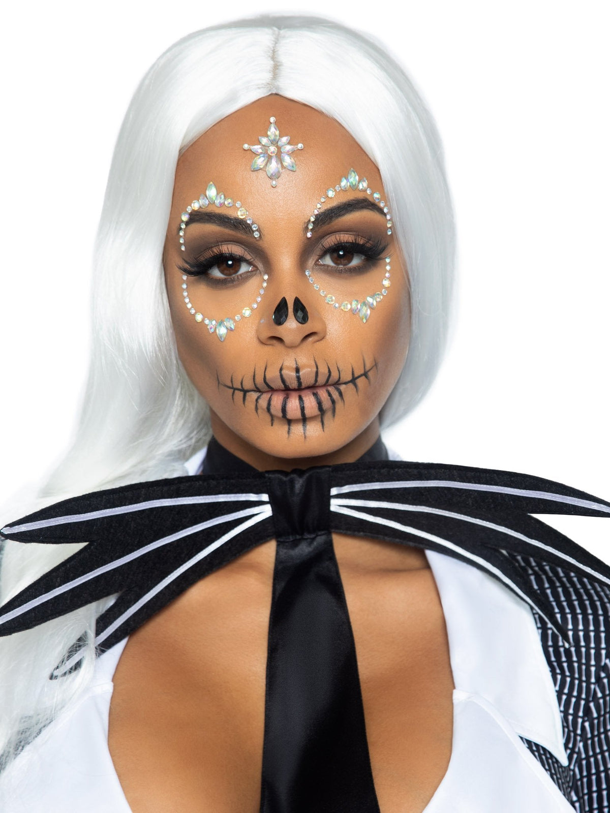 Skeleton Rhinestone Stick-On Jewels - EYE032    18322