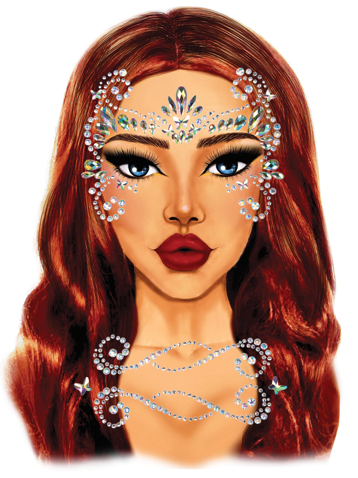 Pixie Face Jewels - EYE051    18322