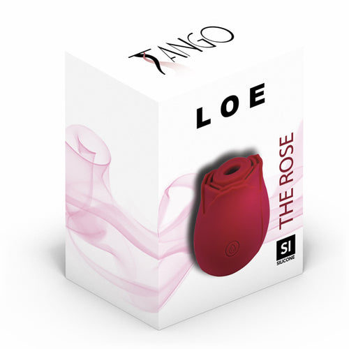 LOE THE ROSE PREMIUM SUCTION STIMULATOR RED - FRLOE007037