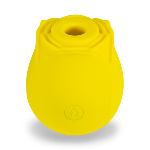 LOE THE ROSE PREMIUM SUCTION STIMULATOR YELLOW - FRLOE007049