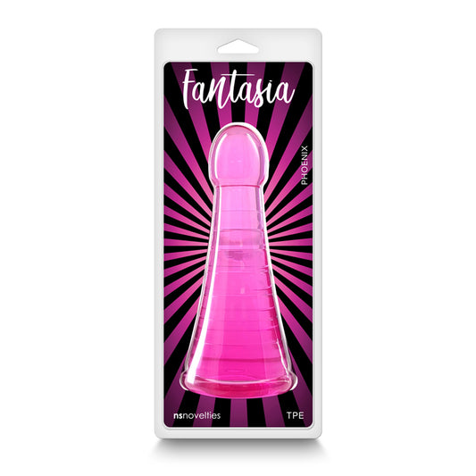 Fantasia Phoenix Jelly Dildo Pink-Pinkfoxxx