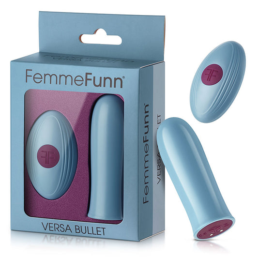 FemmeFunn Versa Bullet Rechargeable Remote-Controlled Vibrator-Pinkfoxxx