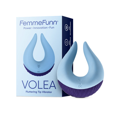 FemmeFunn Volea Rechargeable Silicone Fluttering Tip Vibrator-Pinkfoxxx
