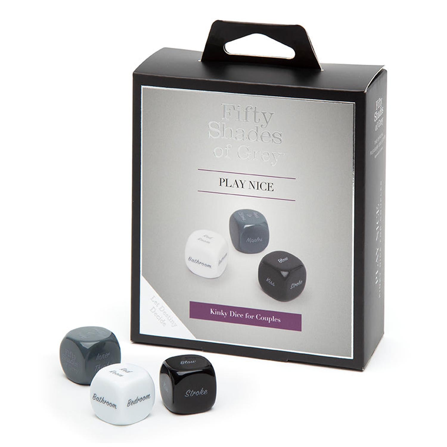 Fifty Shades of Grey Play Nice Kinky Dice for Couples-Pinkfoxxx
