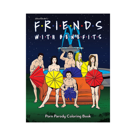 Friends With Benefits Porn Parody Coloring Book-Pinkfoxxx