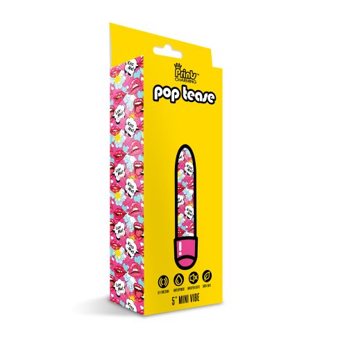 PRINTS CHARMING POP TEASE 5IN MINI VIBE KISS ME PINK - GN1000200