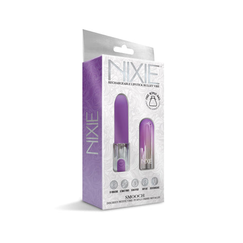 NIXIE LIPSTICK VIBRATOR PURPLE OMBRE - GN1000297