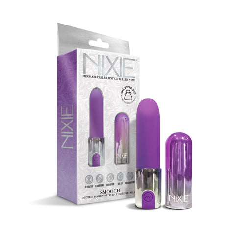 NIXIE LIPSTICK VIBRATOR PURPLE OMBRE - GN1000297