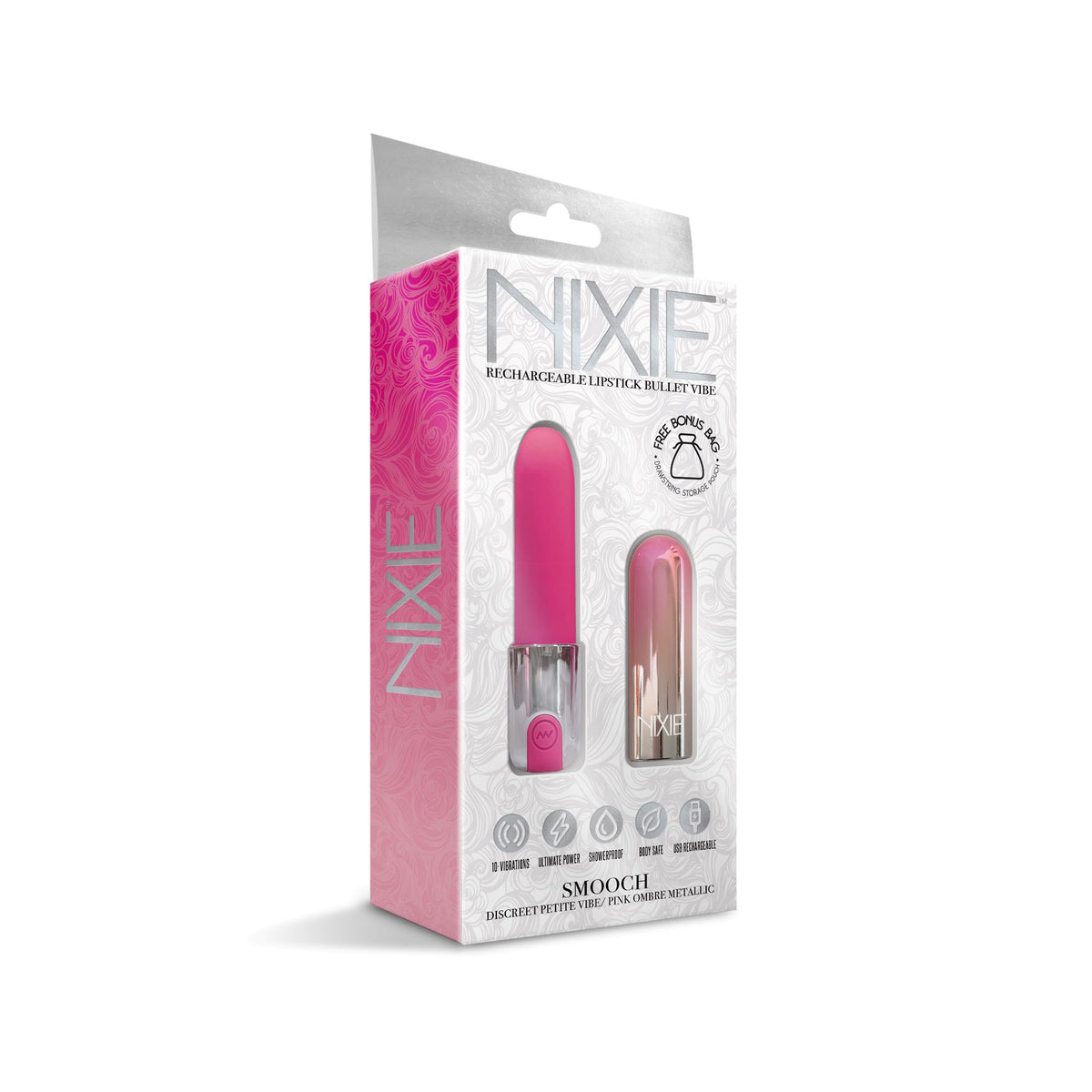 NIXIE LIPSTICK VIBRATOR PINK OMBRE - GN1000298