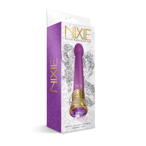 NIXIE JEWEL SATIN BULB VIBE AMETHYST - GN1000300