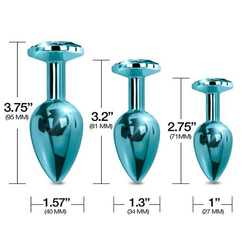 NIXIE METAL PLUG TRAINER SET BLUE METALLIC - GN1000318