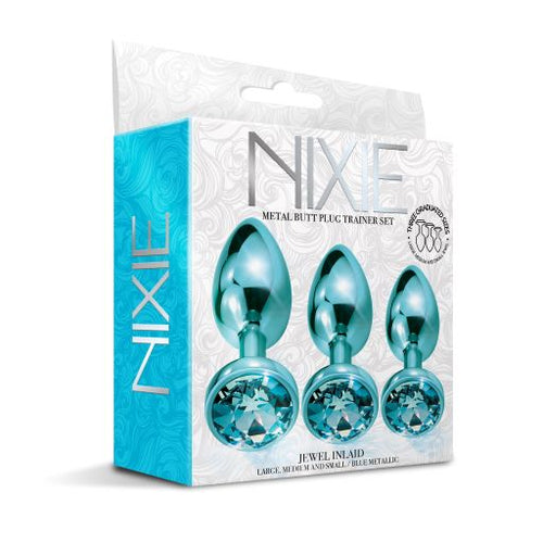 NIXIE METAL PLUG TRAINER SET BLUE METALLIC - GN1000318