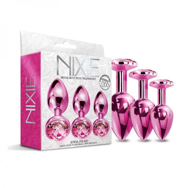 NIXIE METAL PLUG TRAINER SET PINK METALLIC - GN1000320