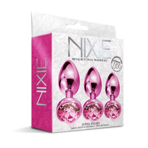 NIXIE METAL PLUG TRAINER SET PINK METALLIC - GN1000320