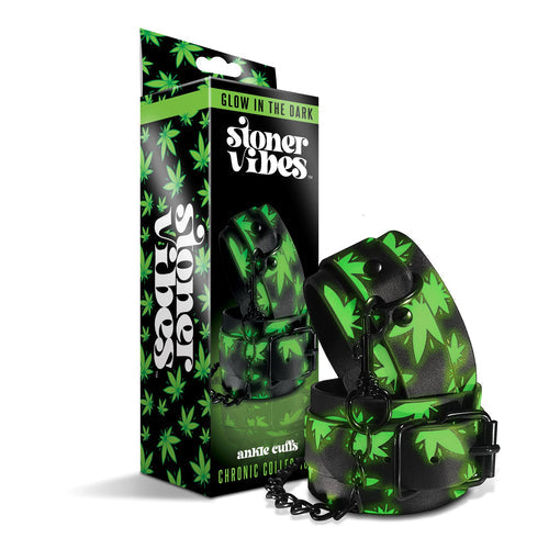 STONER VIBES ANKLE CUFFS GLOW IN THE DARK CHRONIC COLLECTION - GN2000138