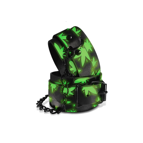 STONER VIBES ANKLE CUFFS GLOW IN THE DARK CHRONIC COLLECTION - GN2000138