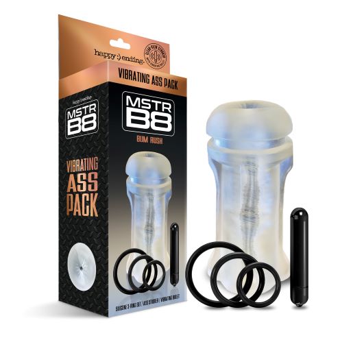 MSTR B8 VIBRATING ASS PACK BUM RUSH 5 PC KIT - GN3000922