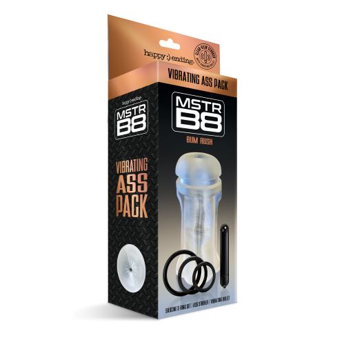 MSTR B8 VIBRATING ASS PACK BUM RUSH 5 PC KIT - GN3000922
