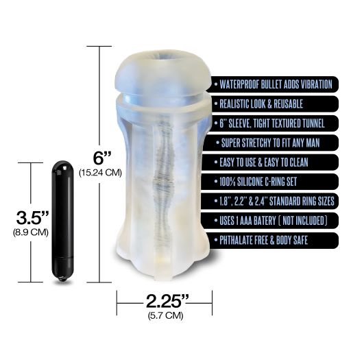MSTR B8 VIBRATING ASS PACK BUM RUSH 5 PC KIT - GN3000922