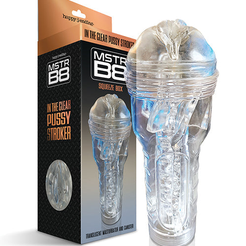 MSTR B8 IN THE CLEAR PUSSY STROKER - GN3000925