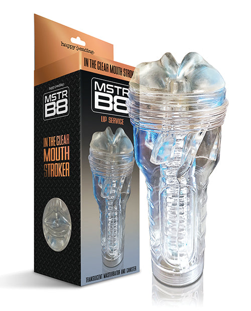 MSTR B8 IN THE CLEAR MOUTH STROKER - GN3000926
