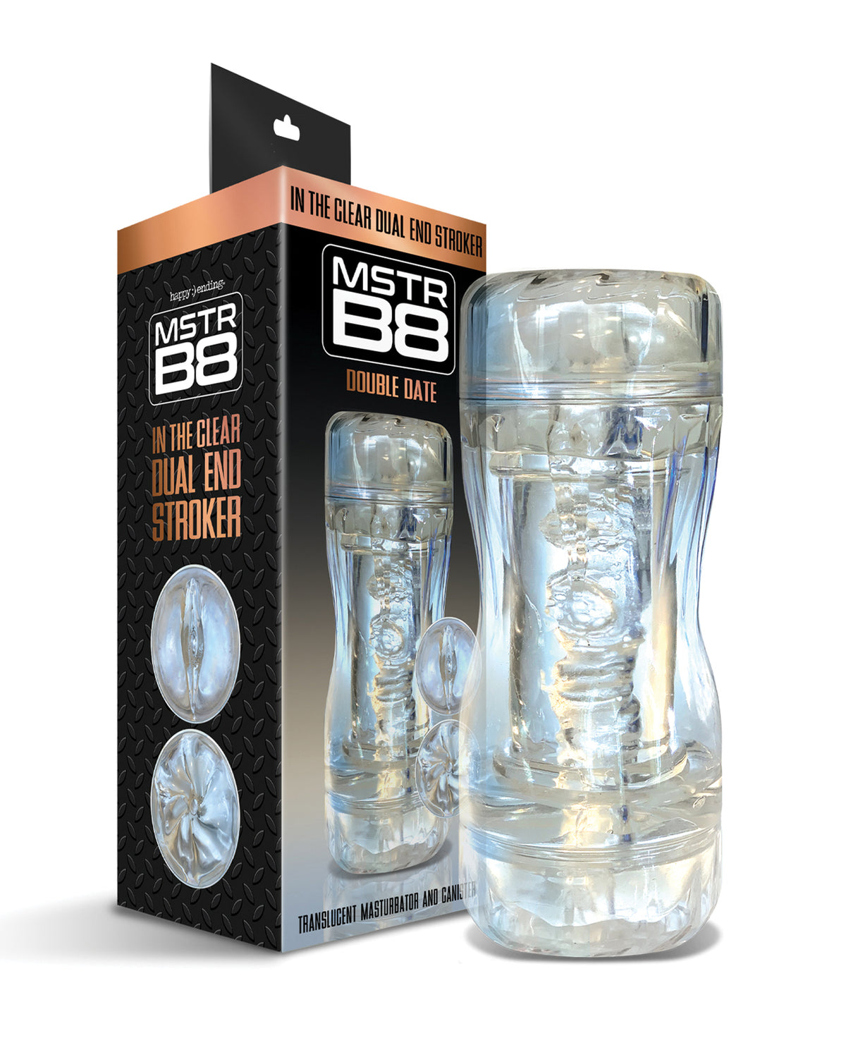 MSTR B8 IN THE CLEAR DUAL END STROKER DOUBLE DATE - GN3000929