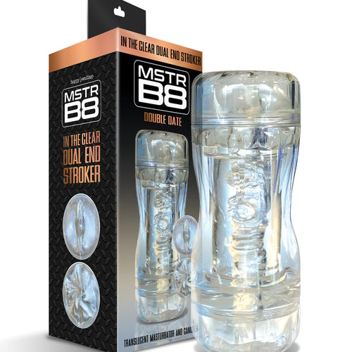 MSTR B8 IN THE CLEAR DUAL END STROKER DOUBLE DATE - GN3000929